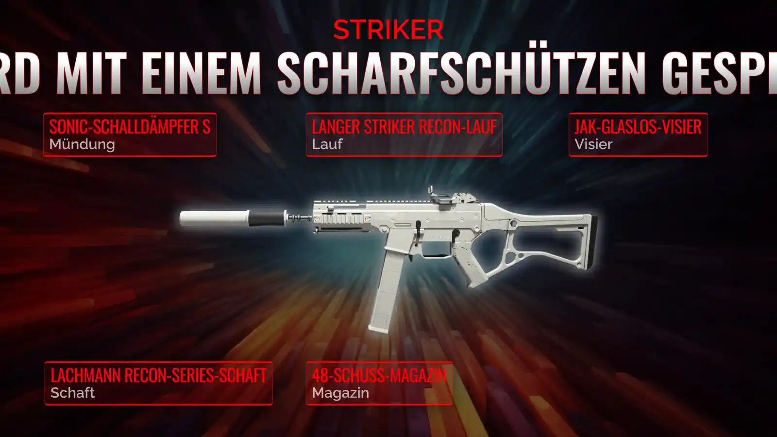 Der Striker entfesselt: Ein umfassendes Handbuch für das Sniper-Unterstützungs-Loadout