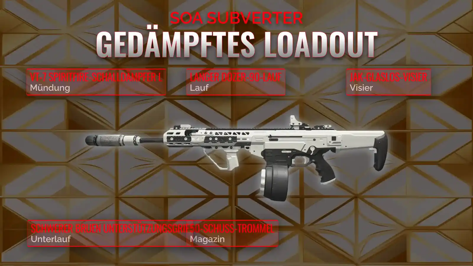 SOA Subverter Entfesselt: Ein umfassendes Handbuch für das gedämpfte Loadout