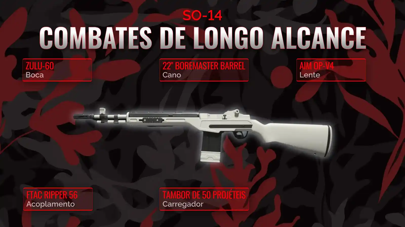 SO-14 na mira: Construindo o Melhor Classe para longo alcance