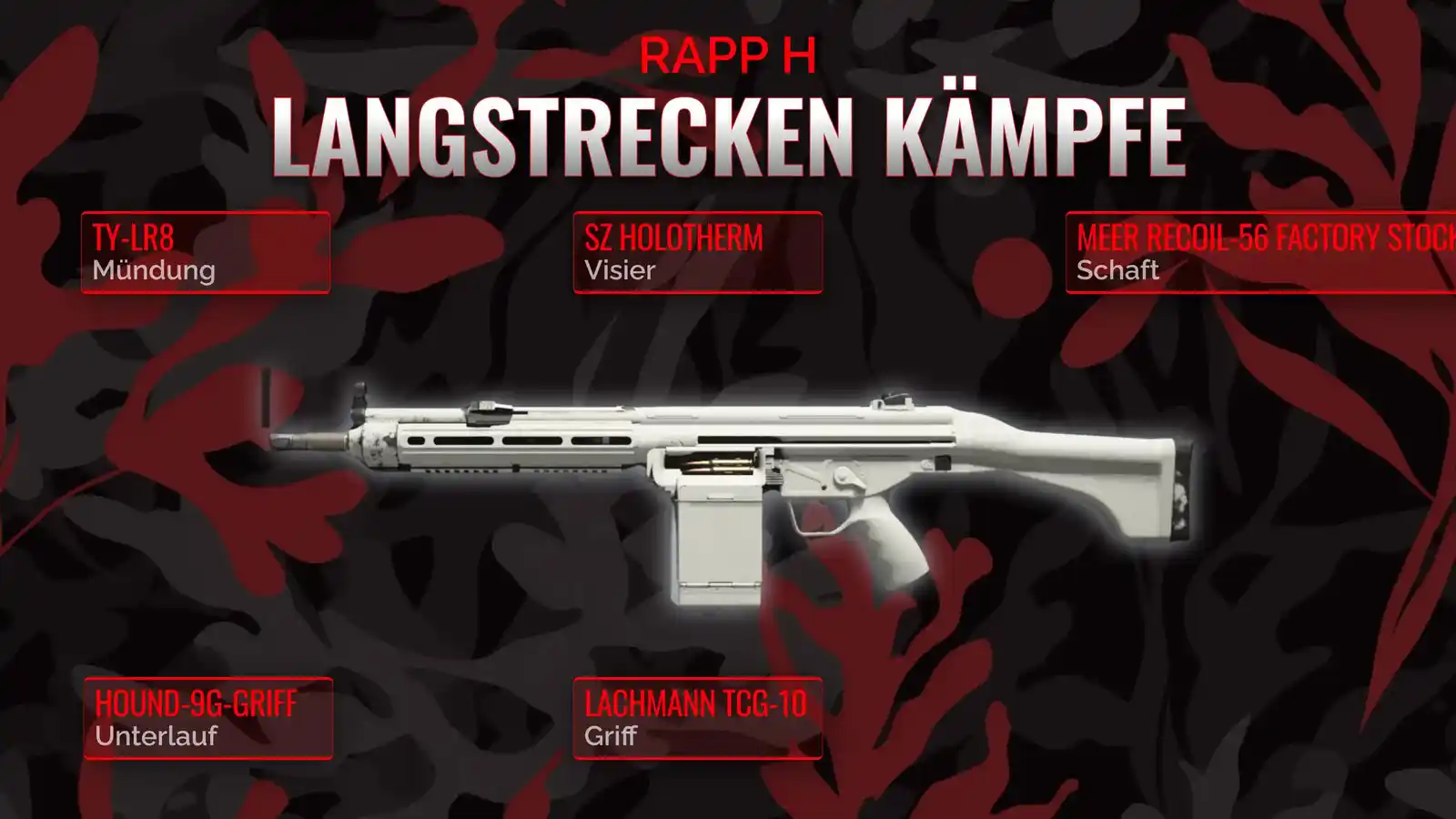 Rapp H entfesselt: Eine vollständige Anleitung für das ultimative Langstrecken-Loadout