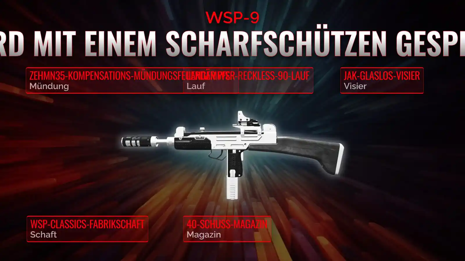 Die Perfekte WSP-9 Unterstützung: Ein umfassender Leitfaden zum Scharfschützen-Loadout