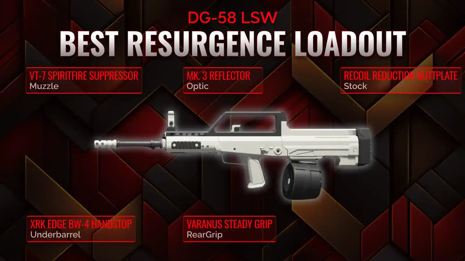 Unleashing the DG-58 LSW: An Ultimate Guide to Resurgence Loadout