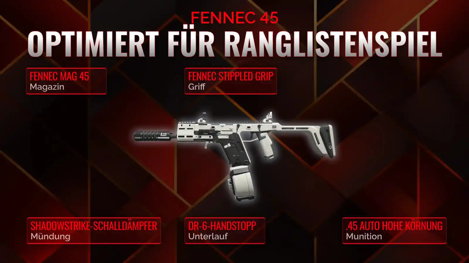 Kampfbereit mit Fennec 45: Der ultimative Leitfaden für das Battle Royale Loadout
