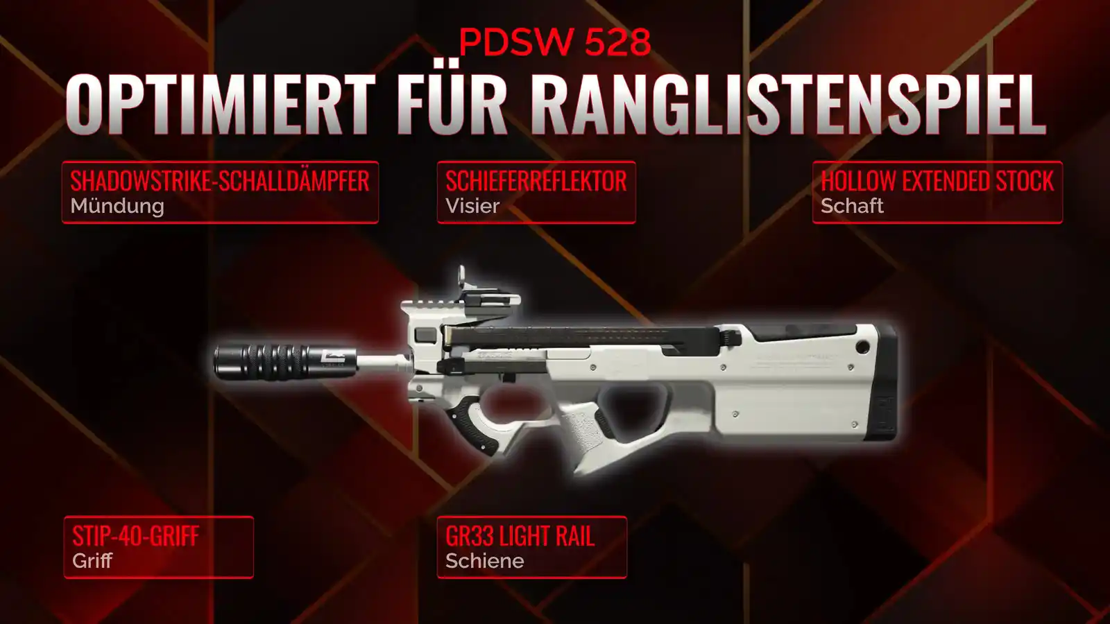 Herrsch mit PDSW 528: Der ultimative Leitfaden für das Battle Royale Loadout