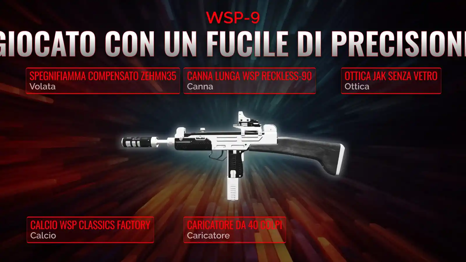 L'Arte della Guerra: Costruendo il Miglior Carico di Supporto per Sniper con WSP-9