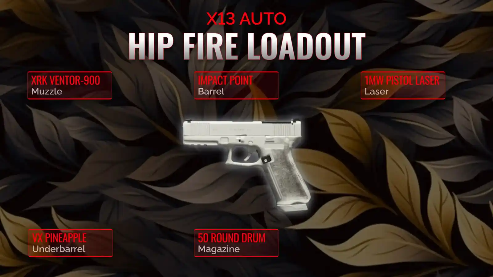 Unlocking the Power of X13 Auto: Mastering the hip fire Loadout
