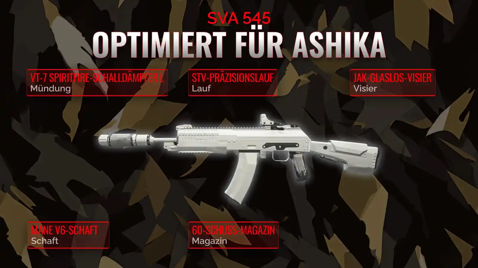 Entfesseln Sie die SVA 545: Ihr umfassendes Handbuch für das Resurgence Loadout