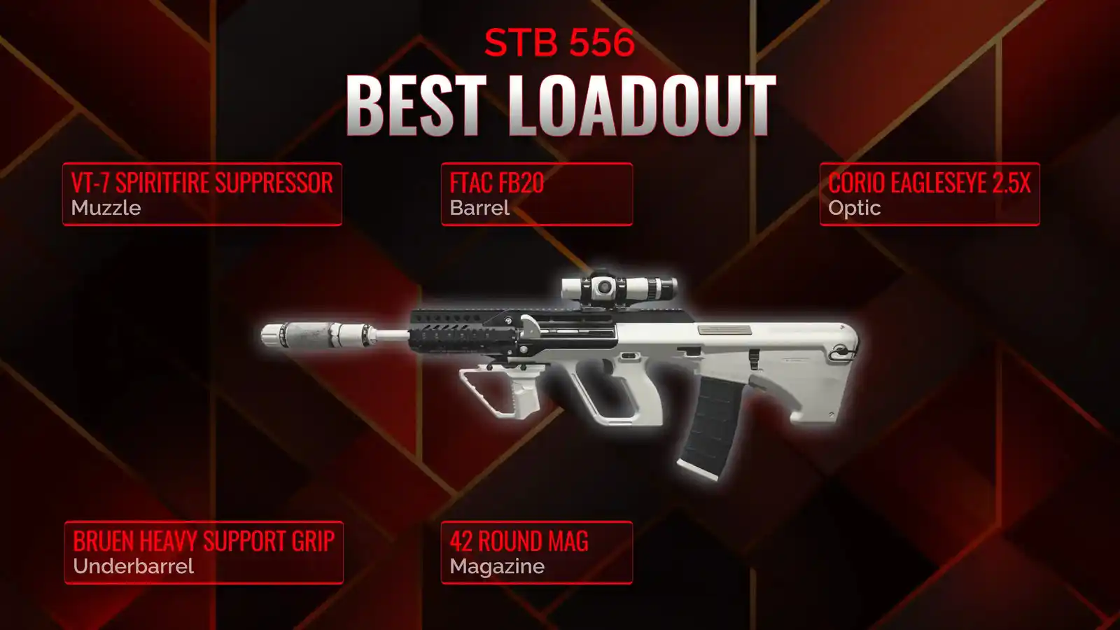 Dominate in Battle Royale: An In-depth Guide to picking the Ultimate STB 556 Loadout