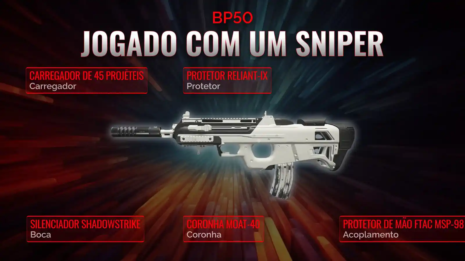 Dominando o BP50: O Guia Supremo para a Classe de Suporte de fuzil de precisão