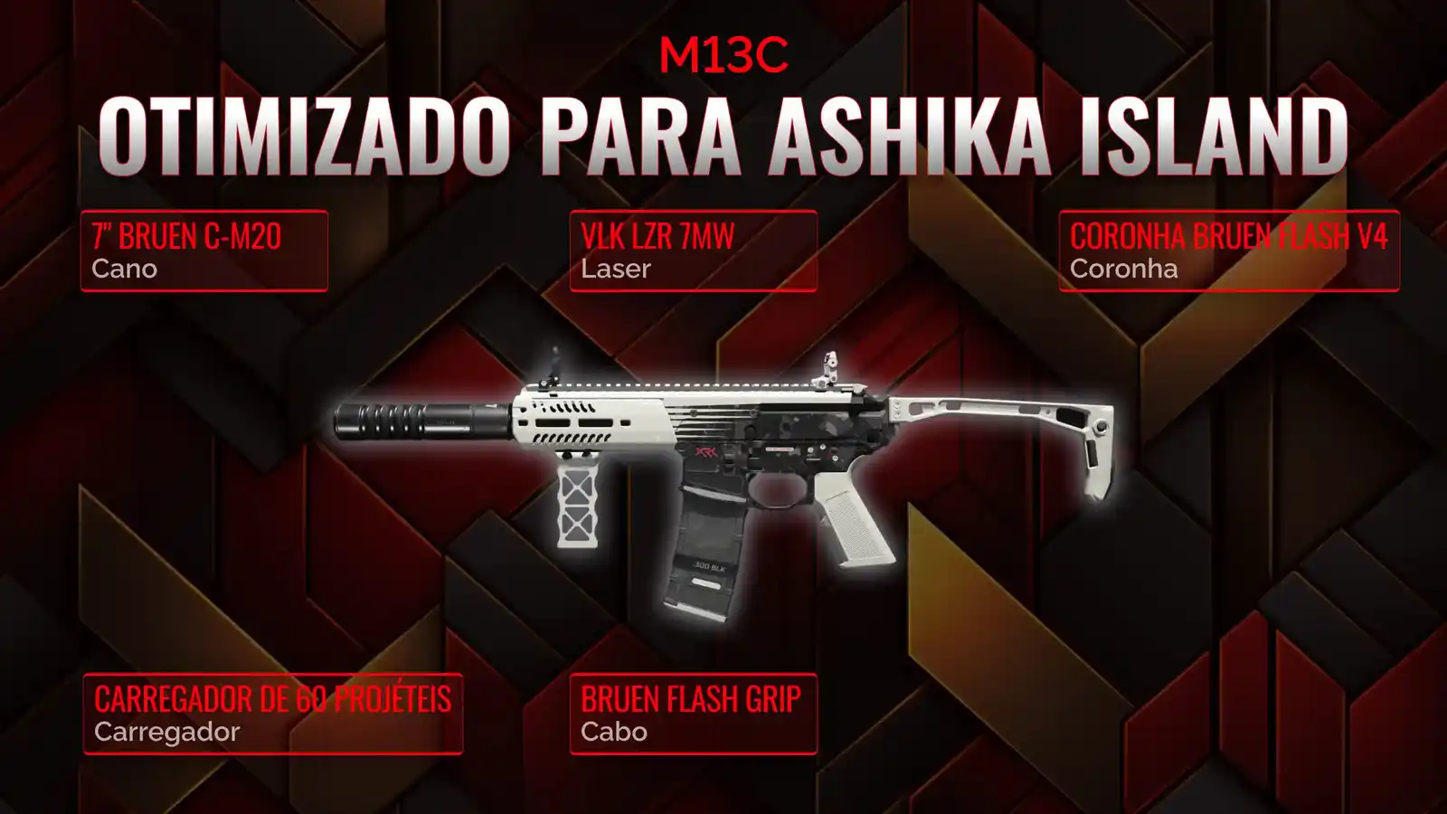 Dominando o M13C: O Guia Definitivo do Loadout para Resurgence