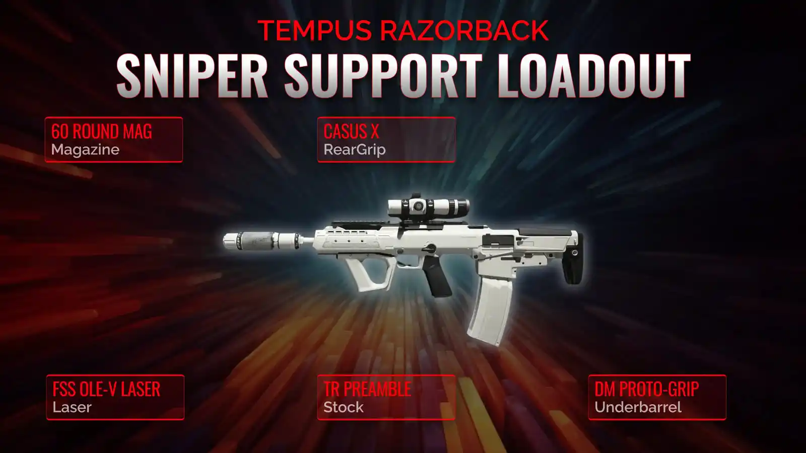Sniper Support's Secret Weapon: Dominating Warzone with the Tempus Razorback Loadout