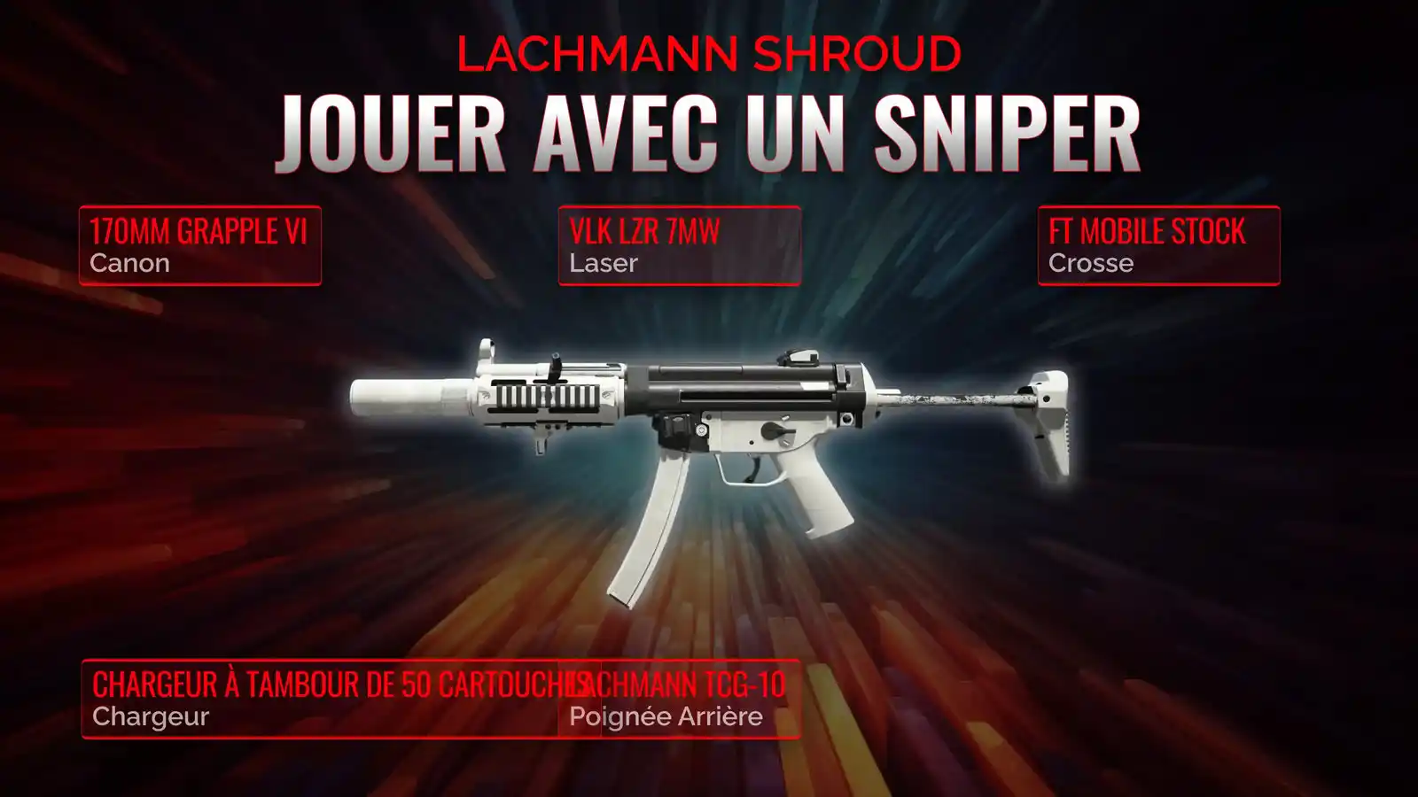 Lachmann Shroud Déchaîné: Un Manuel Complet de Classe de Soutien de Sniper