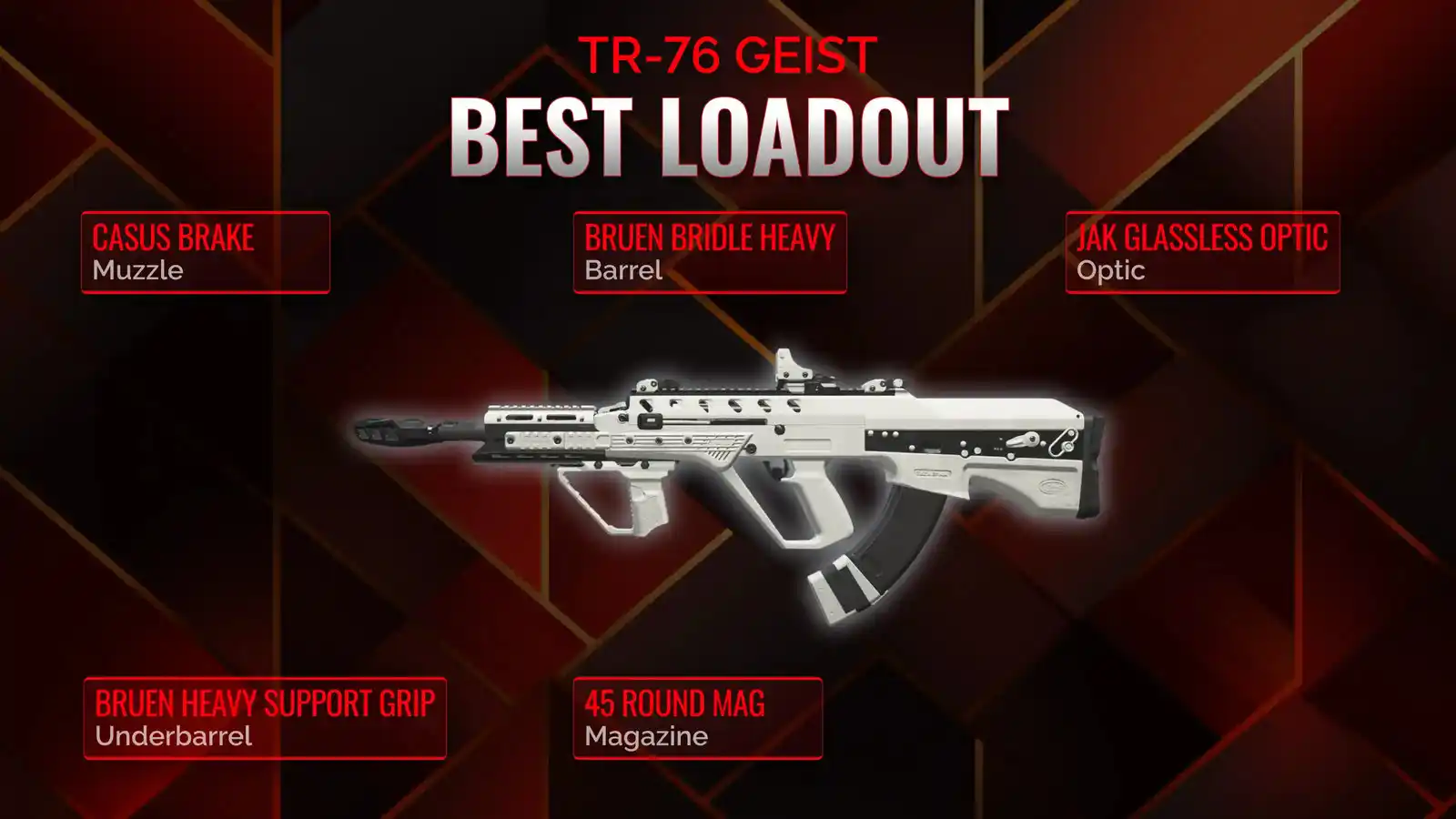 Dominating the Field with TR-76 Geist: Your Ultimate Guide to the Best Battle Royale Loadout
