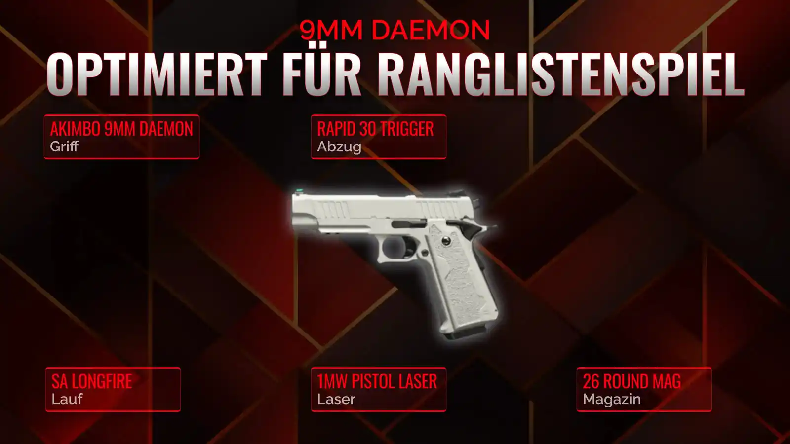 Die 9mm Daemon Dominanz: Das ultimative Battle Royale Loadout Handbuch