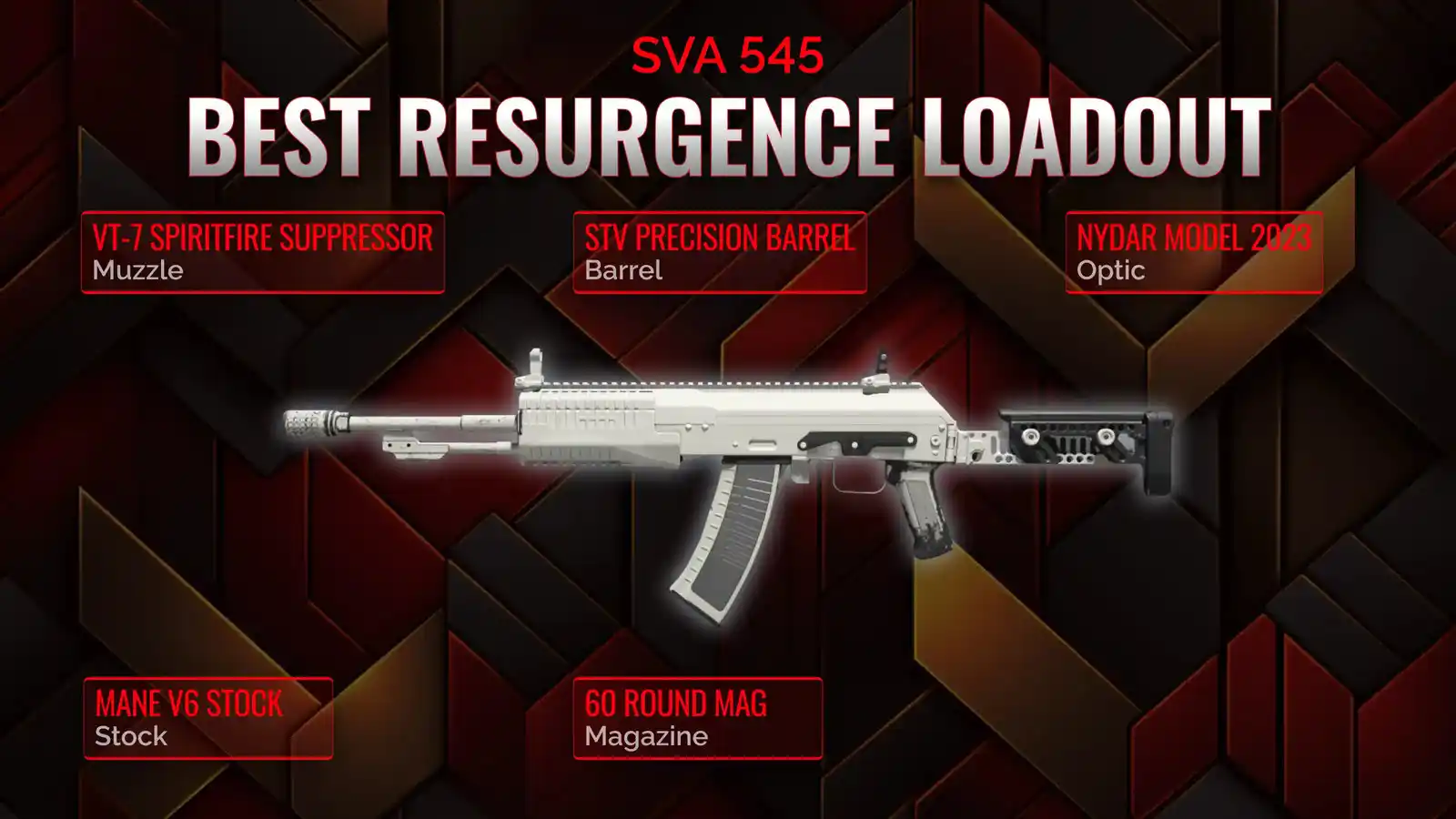 Dominate Resurgence with SVA 545: Your Ultimate Loadout Guide